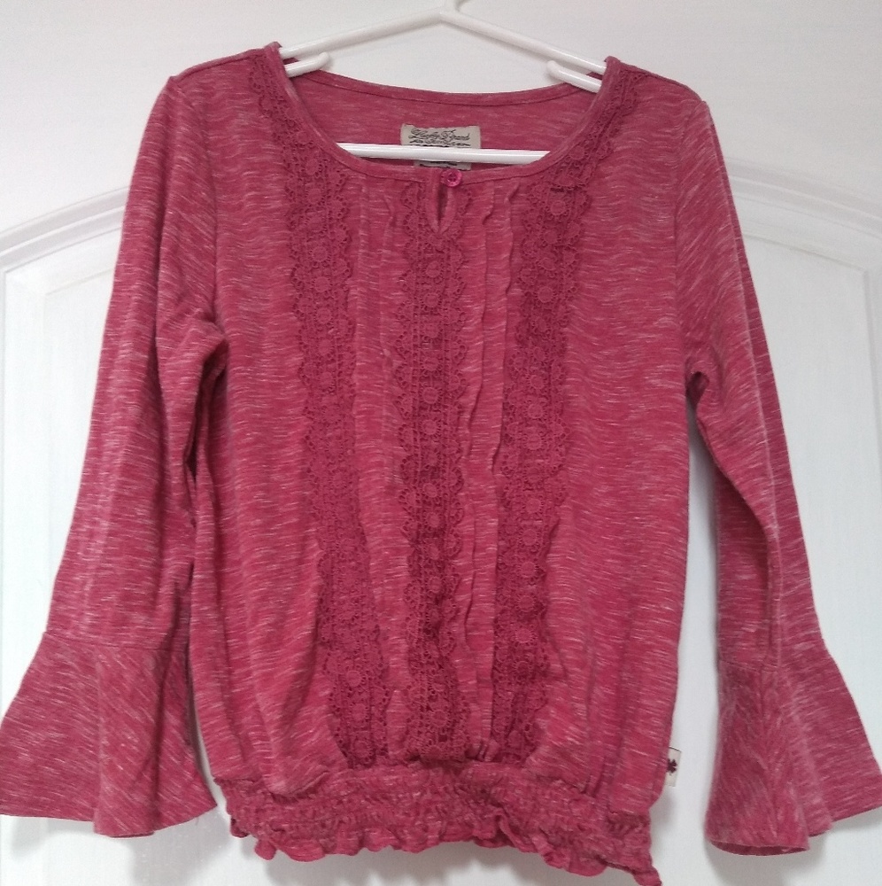 Lucky Brand Youth 3/4 sleeve Shirt
